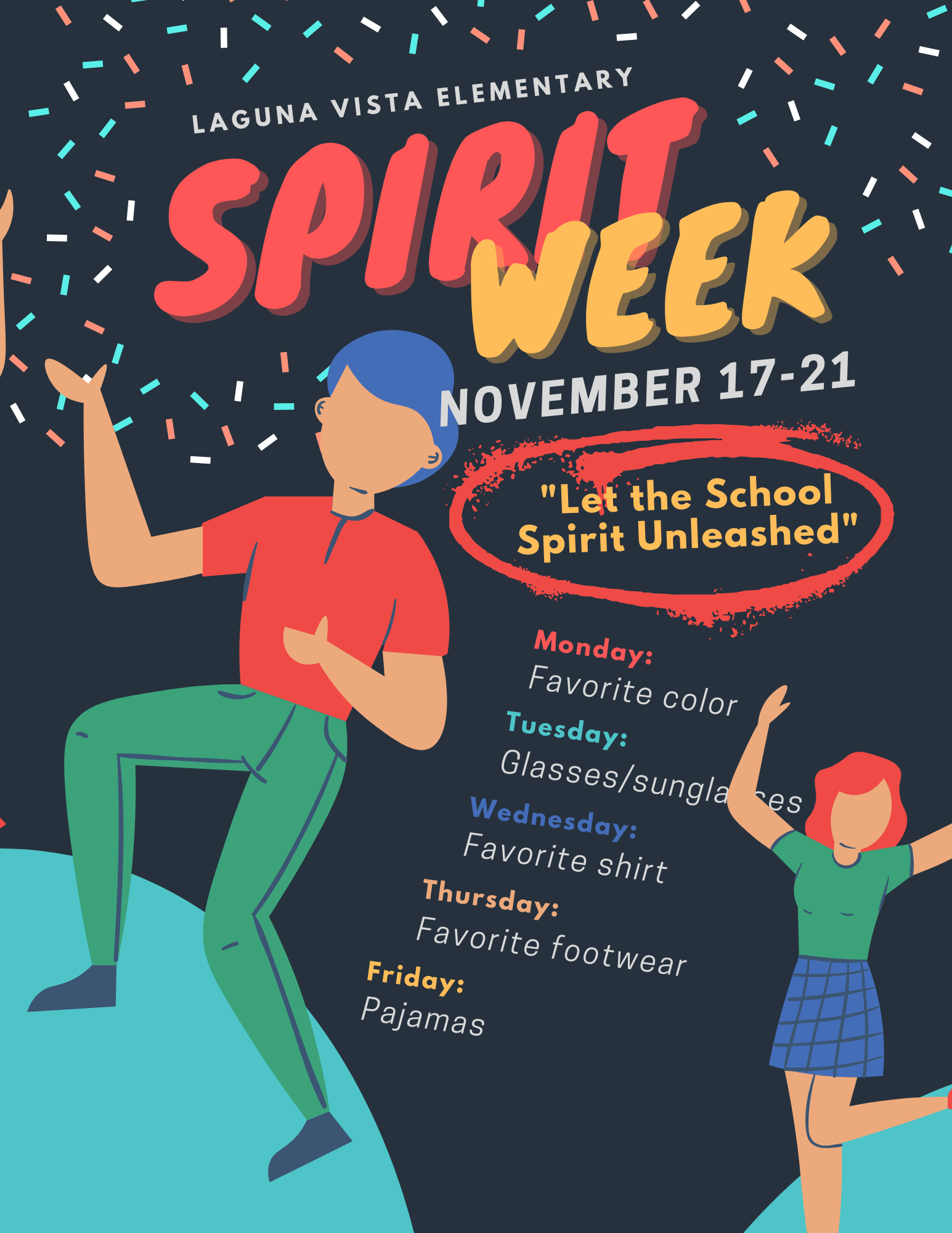 Spirit Week 17th-21st
